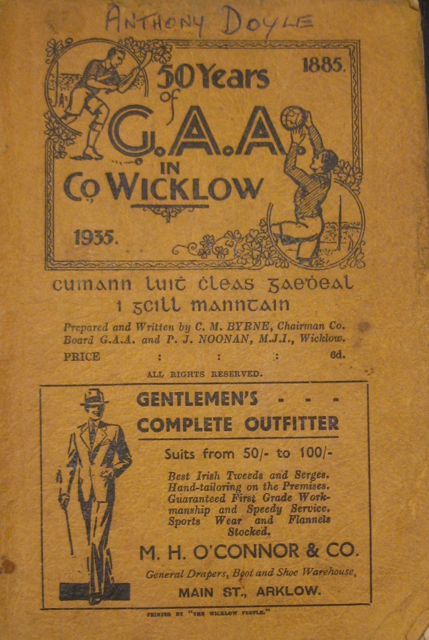 A yellowed flyer