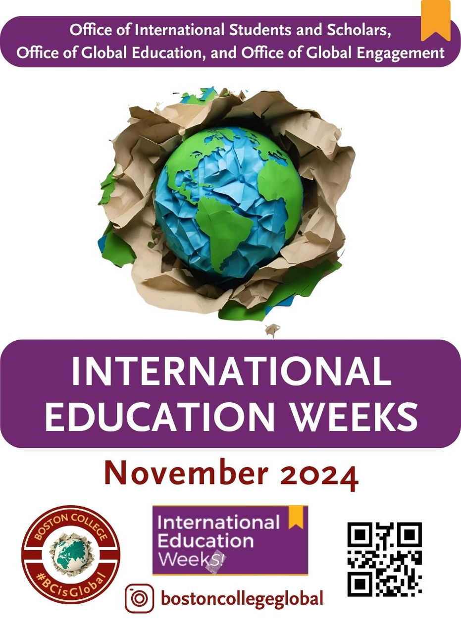 International Education Week 2023 flyer