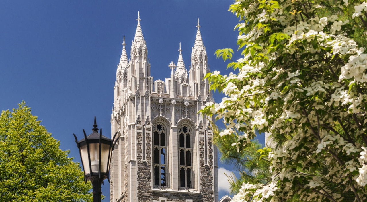 Photo of Eagle in front of Gasson
