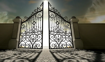 illustration of a gate