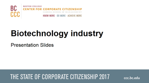 StateofCorporateCitizenship2017_Biotechnology_Members