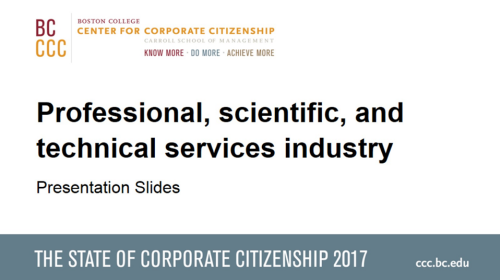 StateofCorporateCitizenship2017_Professionalscientifictechnicalservices_Members