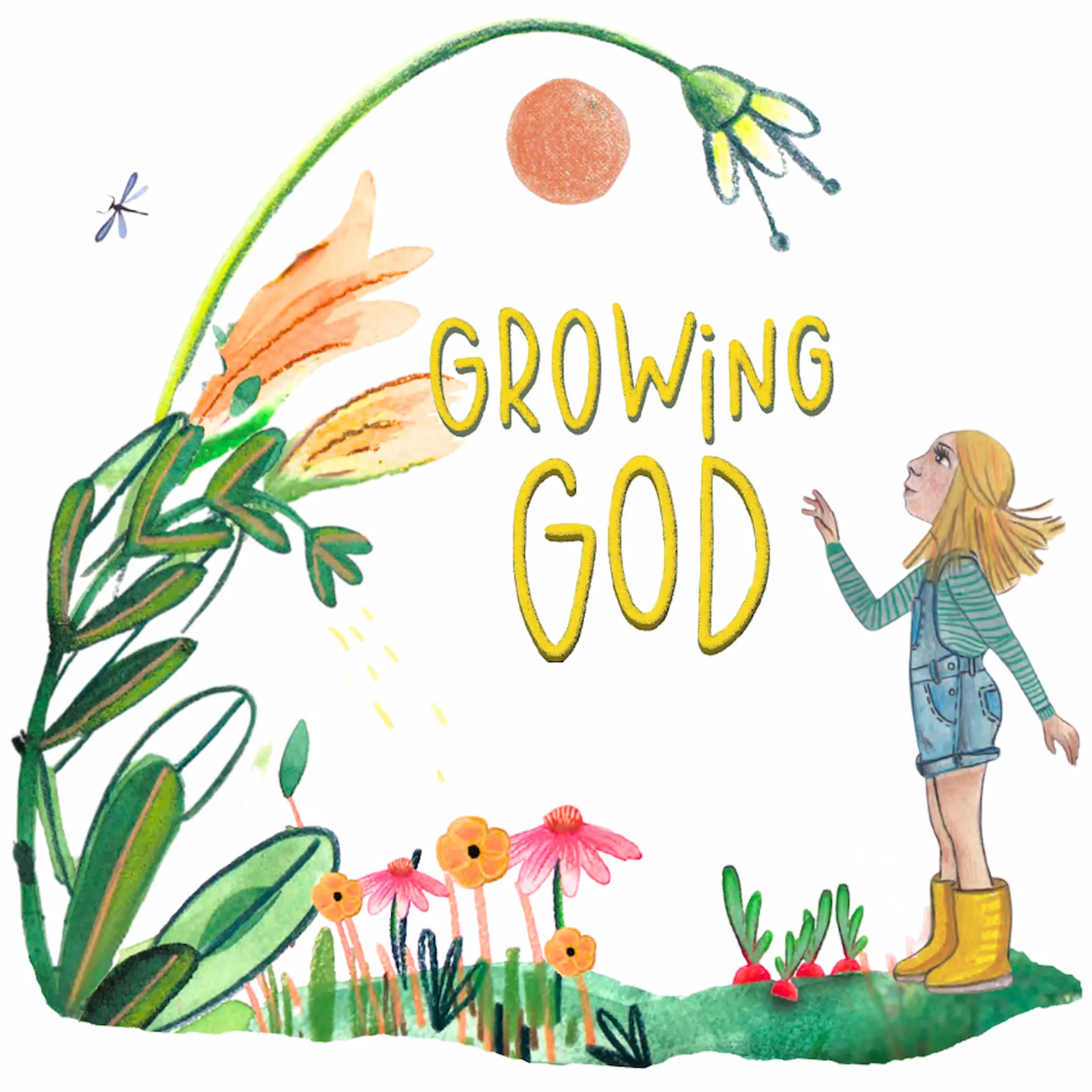 The children's book, Growing God