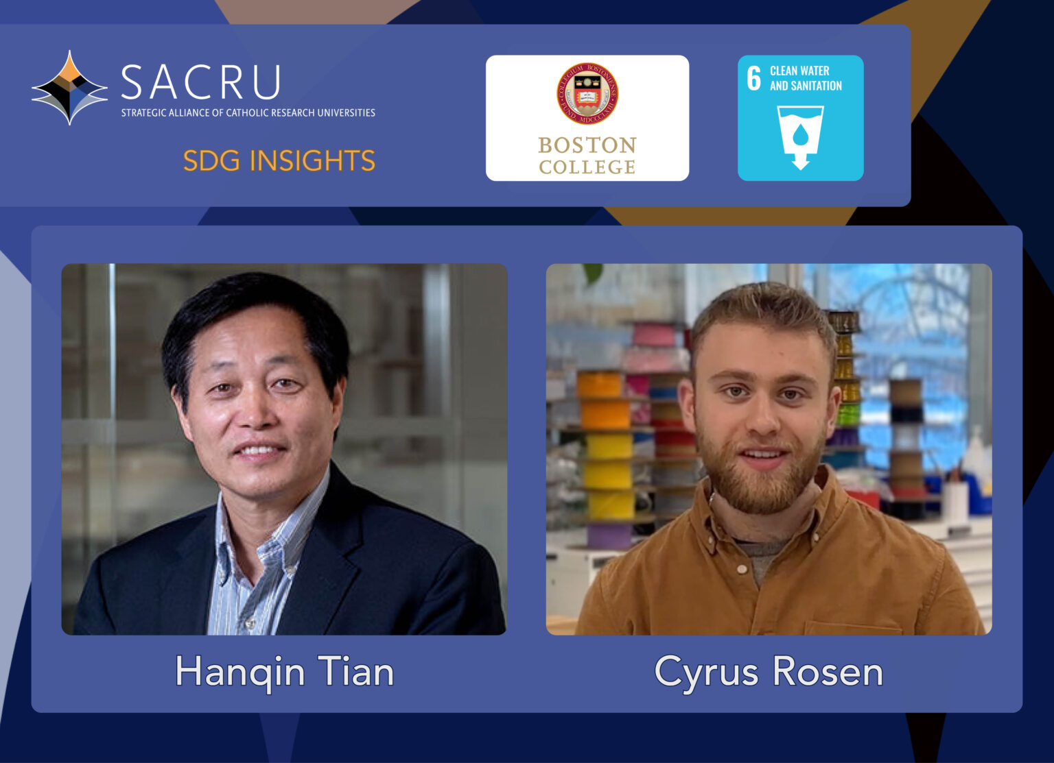 SDG Insights with Hanqin Tian and Cyrus Rosen