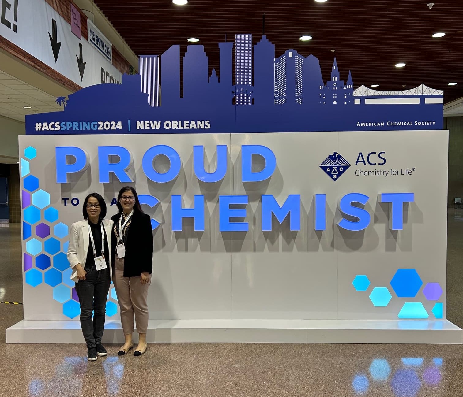 Jier Huang at ACS Spring 2024