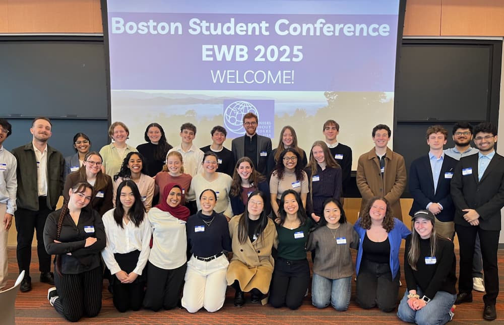 EWB Members at Boston Student Conference