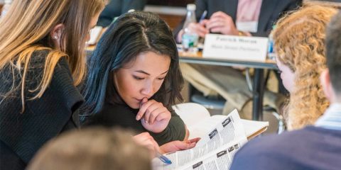 Student during Endeavor