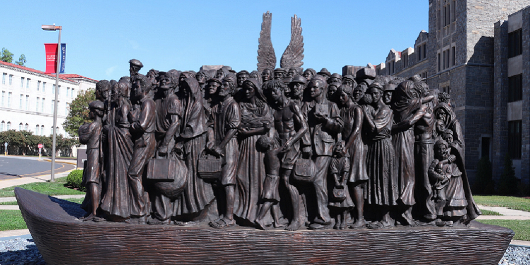 Angels Unaware statue