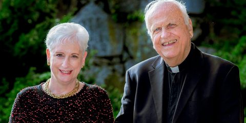 Anne Marie Kitz and Richard Clifford. SJ.