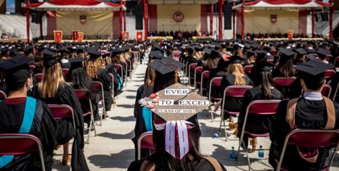 Commencement procession