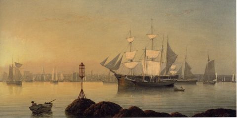 Fitz Henry Lane - View of Gloucester Harbor