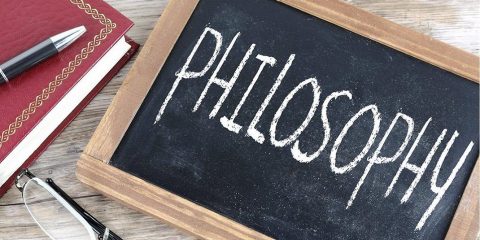 philiosophy written on chalkboard