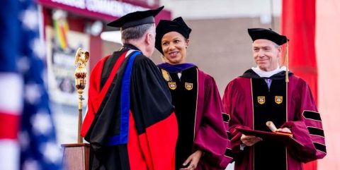 Honorary degree presentation to Yolanda Lyle