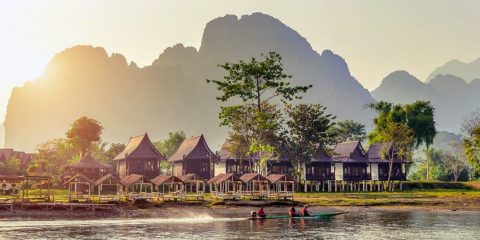 Landscape in Laos