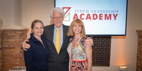 Peter Lynch and his daughters
