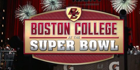 Boston College at the Super Bowl