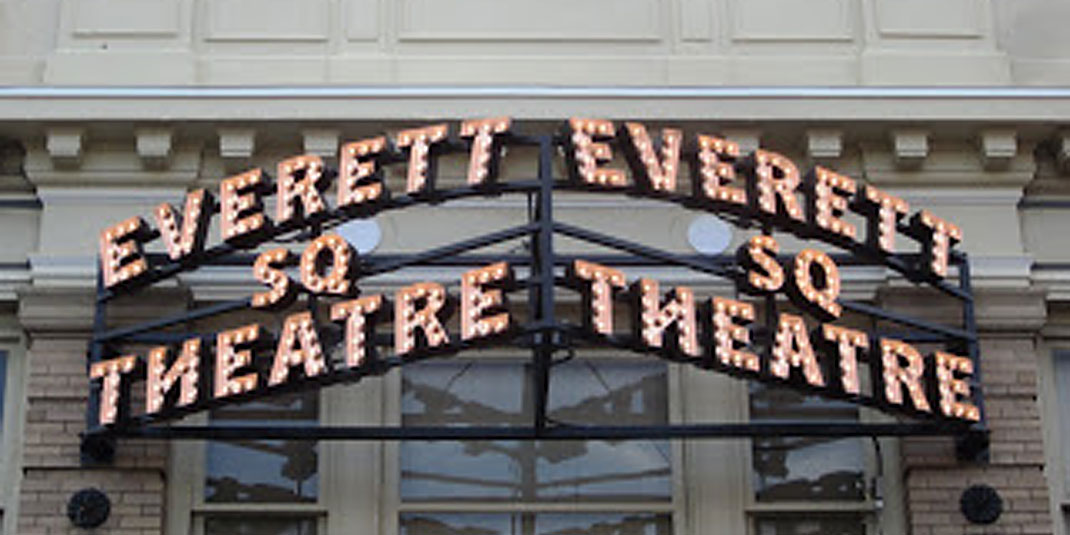 The Everett Square Theatre Marquee