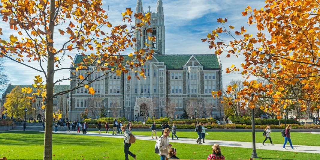 Campus in autumn