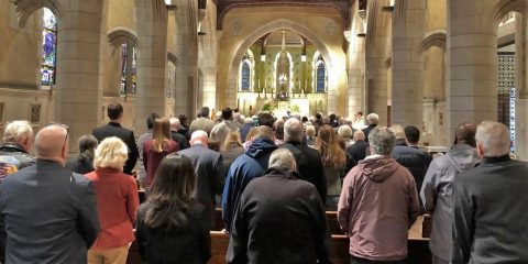 Mass at chapel