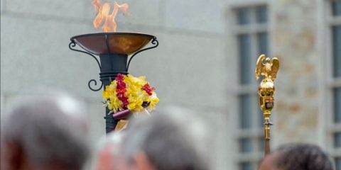 Mass of the Holy Spirit flame