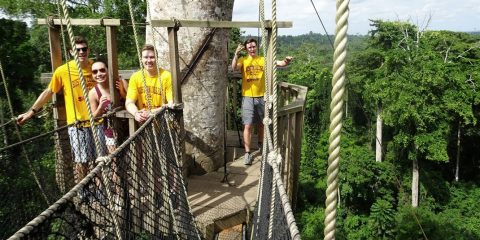 Student participants in BC TechTrek to Ghana