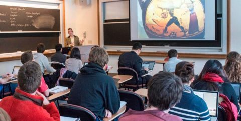 students in classroom