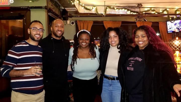 Zane Fernandes ‘21, Alain Mathieu ‘17, Rodline Louijeune ‘17, Jameel Moore, Chinyere S Okogeri ‘21