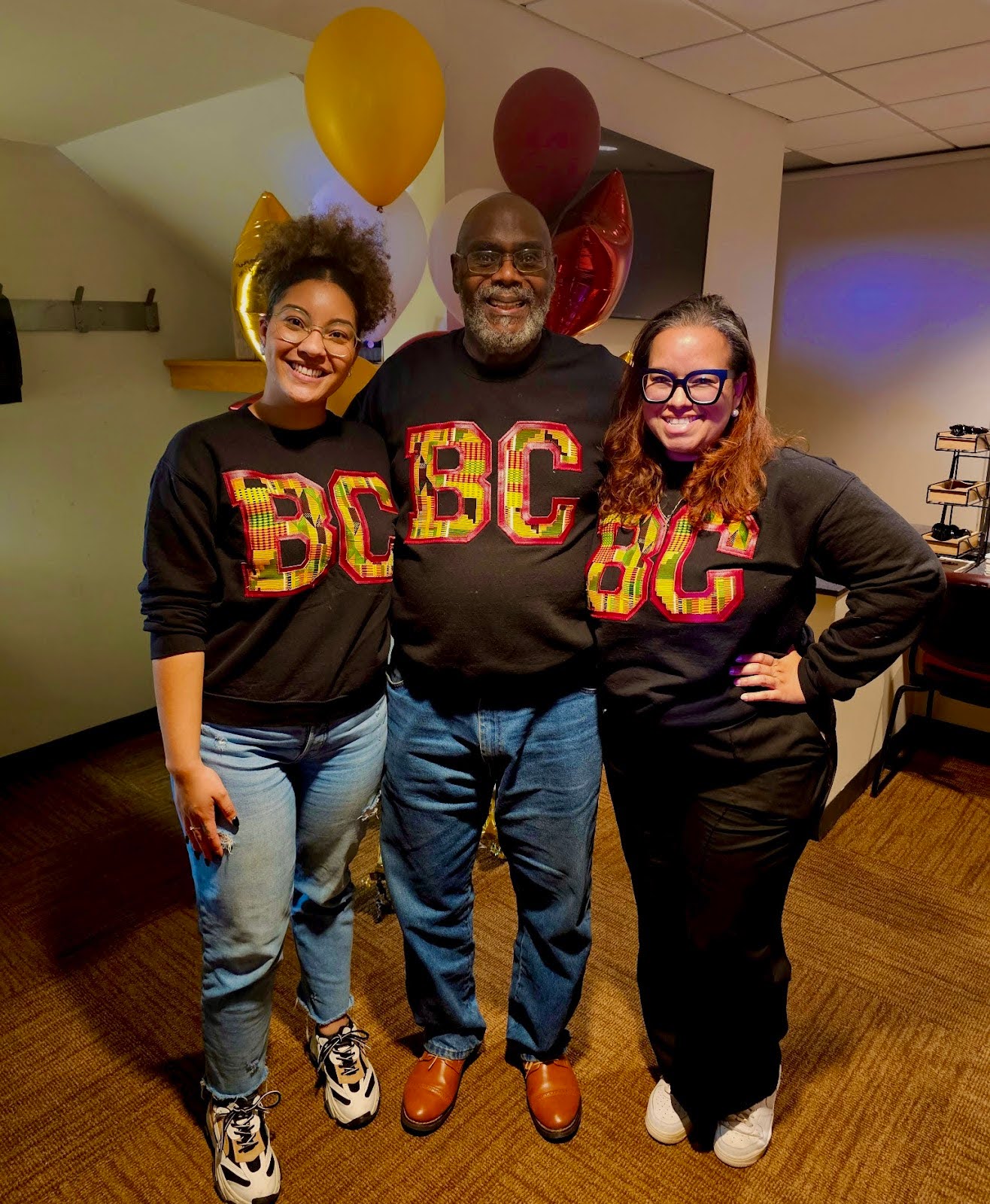 (L-R): Vanessa Lawrence ‘22; Judge (ret.) Leslie Harris ‘84; Arianne Waldron ‘14