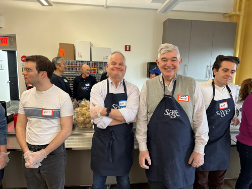 LGBTQ+ Council Service Project at SAGE Center 1