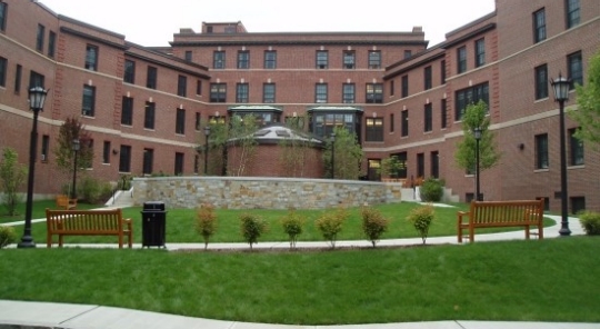 Multifaith chapel exterior.