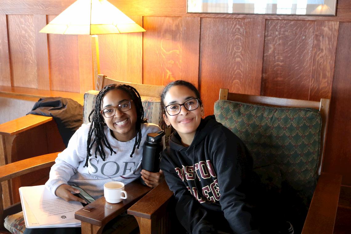 Two students