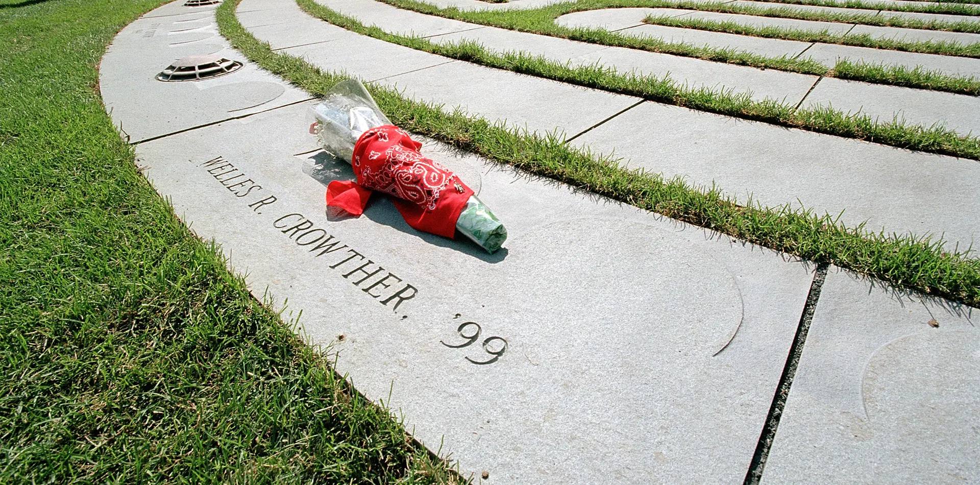 Red Bandanna on 9/11 memorial