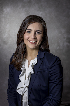 December 6, 2022 -- Boston College Dining Services portrait of Christina Karalolos, Dietitian, Dining Services.