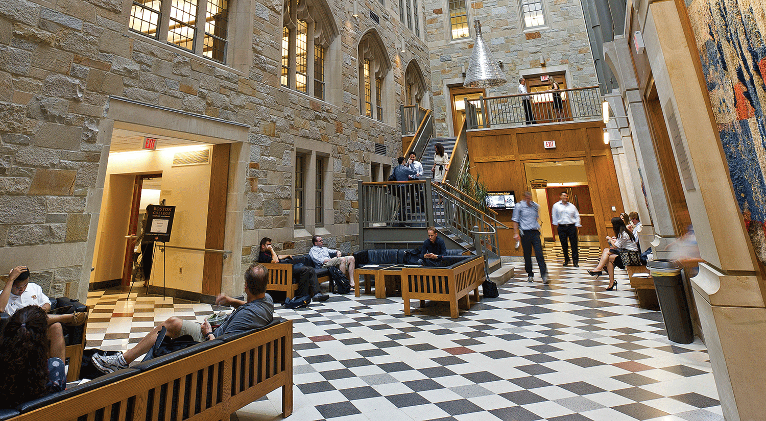 Fulton Hall Atrium