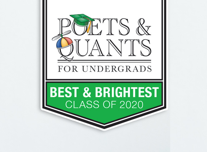 Poets and Quants Best and Brightest of 2020 logo