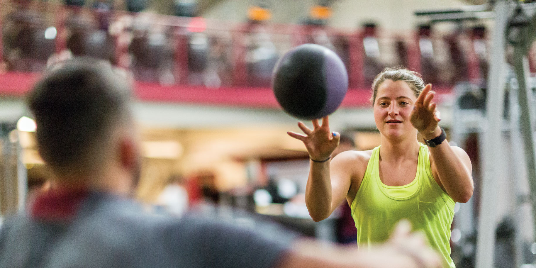 Young veterans get fit alongside Boston College student-athletes in a new Connell School wellness program