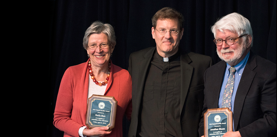 Sheila Blair, Greg Kalscheur SJ, Jonathan Bloom
