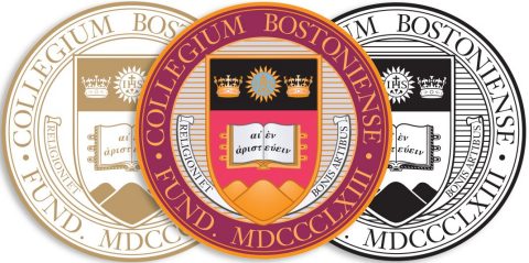 three Boston College seals