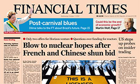 Financial Times Newspaper