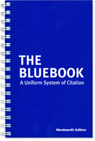 Bluebook cover image