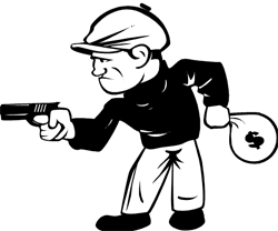 Crime clip art