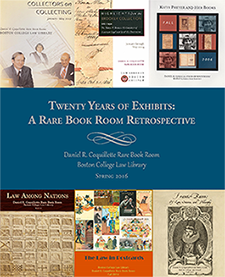 Rarebook Room Catalog: A Retrospective Exhibit