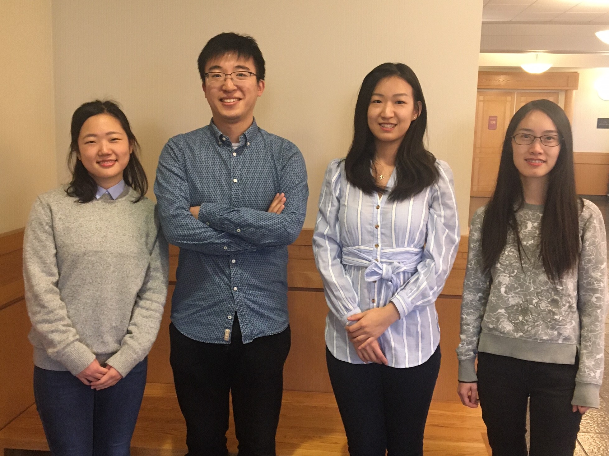 Chemistry Department awards graduate fellowships