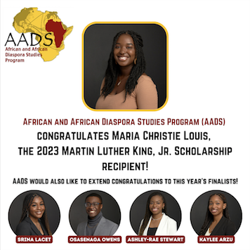 AADS_MLK Scholarship Recipient Christie Louis_Finalists_reduced