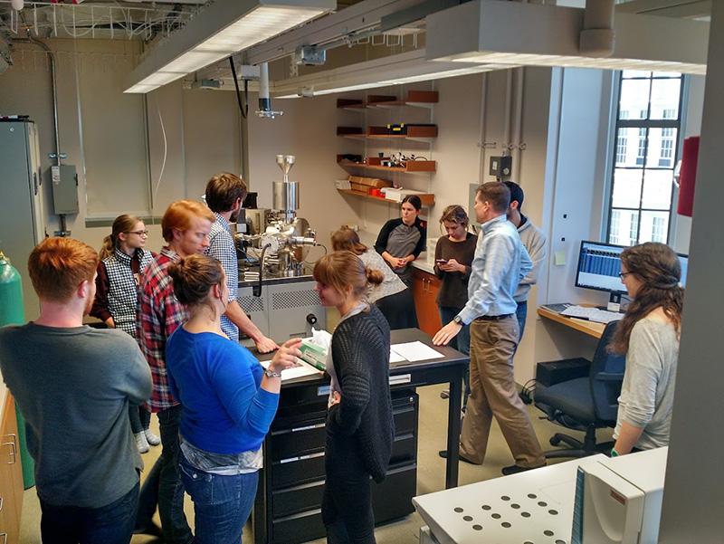 People in a lab