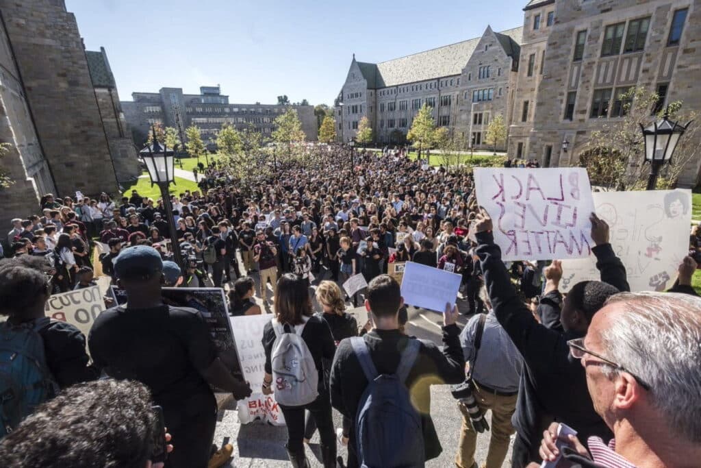 sparkman lab-protest