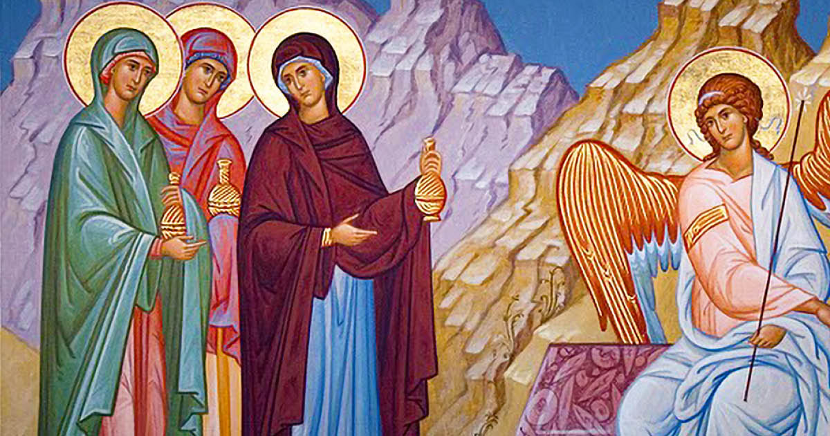 Icon of the myrrh bearing women