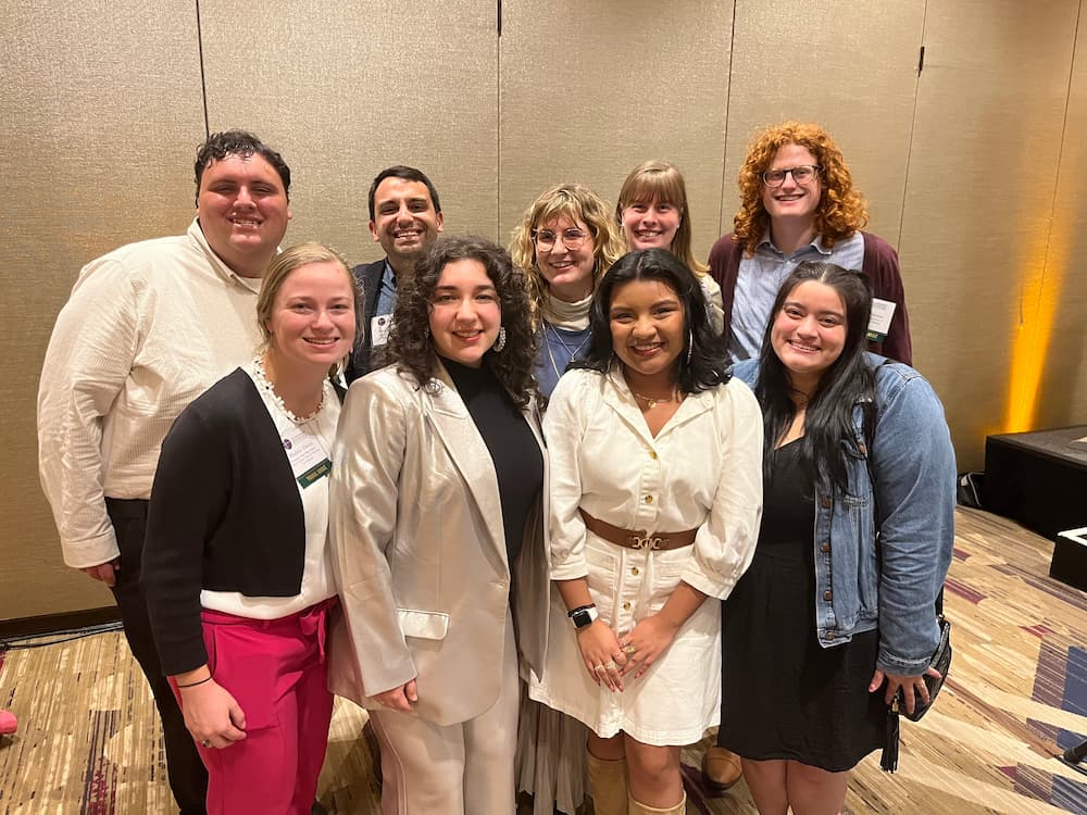 Clough School of Theology and Ministry representatives at the Leadership Roundtable's 2024 Catholic Partnership Summit