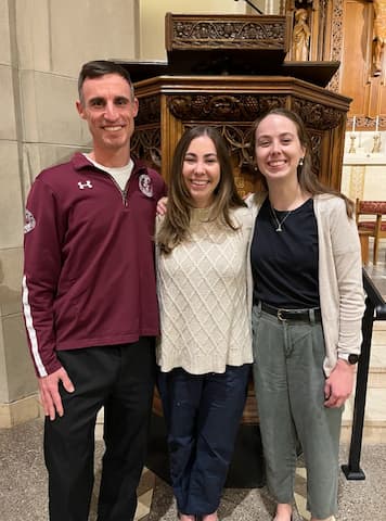 CSTM students at St. Ignatius Church