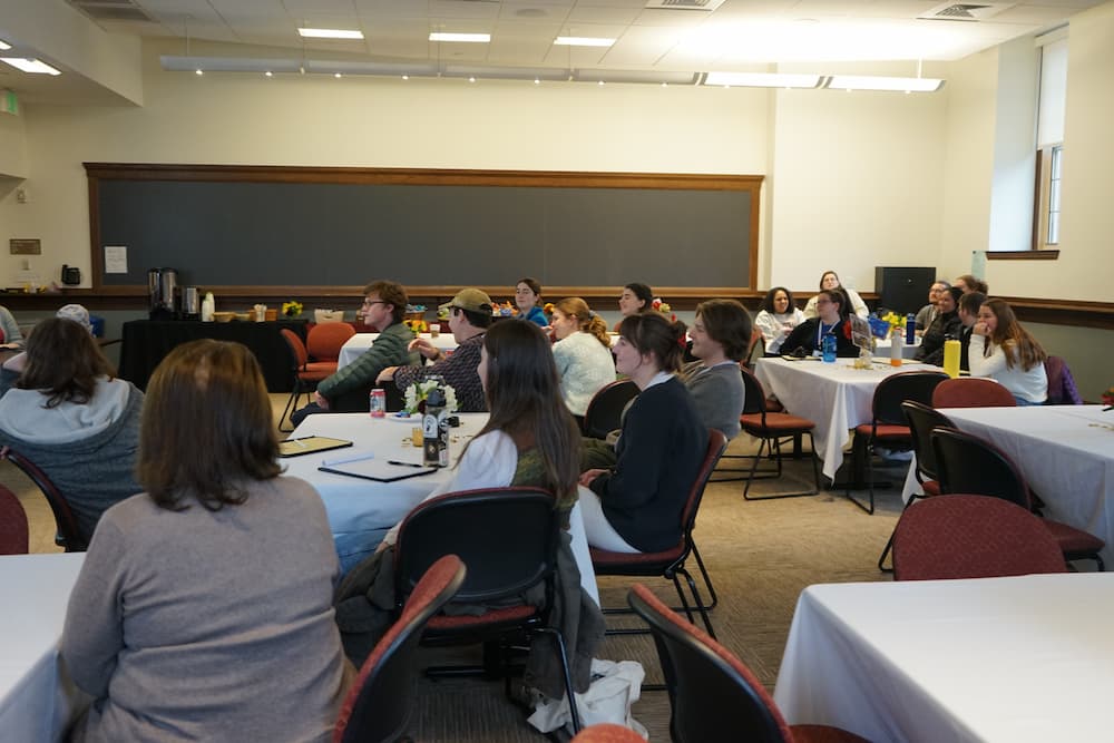 Students at Accepted Student Days